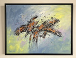 Stormy weather 60 x 80 cm acrylic on canvas